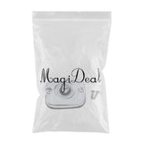 Maxbell Chrome Front Brake Master Cylinder Lid Cover for Harley Touring Models 96-07