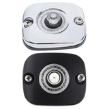 Maxbell Chrome Front Brake Master Cylinder Lid Cover for Harley Touring Models 96-07