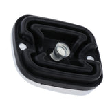 Maxbell Chrome Front Brake Master Cylinder Lid Cover for Harley Touring Models 96-07