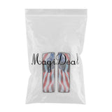 Maxbell 1 Pair US Flag Saddlebag Side Box Cover Stickers For Harley Touring Models