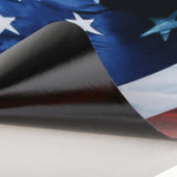 Maxbell 1 Pair US Flag Saddlebag Side Box Cover Stickers For Harley Touring Models