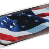 Maxbell 1 Pair US Flag Saddlebag Side Box Cover Stickers For Harley Touring Models