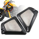 Maxbell Black Airbox Side Frame Cover Front Side for 02-17 Harley VRSCA VRSCB VRSCD
