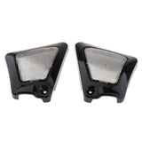Maxbell Black Airbox Side Frame Cover Front Side for 02-17 Harley VRSCA VRSCB VRSCD