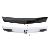 Maxbell Black Front Fairing Air Flow Vent Accent Trim for Harley Road Glide 2015-Up