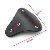 Maxbell Driver Solo Seat Retro Leather for Harley for Honda Chopper Bobber Sportster