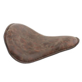 Maxbell Driver Solo Seat Retro Leather for Harley for Honda Chopper Bobber Sportster