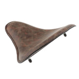 Maxbell Driver Solo Seat Retro Leather for Harley for Honda Chopper Bobber Sportster