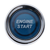 Maxbell 1x Button Ignition Switch Multifunctional 50A for Vehicle Car Blue Universal