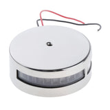Maxbell LED STAINLESS STEEL SS CABIN DOME LIGHT - Marine/Boat/Caravan/RV Lamp 12V