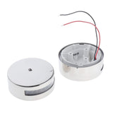 Maxbell LED STAINLESS STEEL SS CABIN DOME LIGHT - Marine/Boat/Caravan/RV Lamp 10-30V
