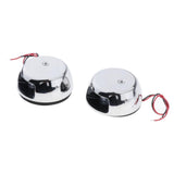 Maxbell LED STAINLESS STEEL SS Boat L&R LIGHT - Marine/Boat/Caravan/RV Lamp 12V