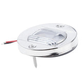 Maxbell Boat LED Rail Light E011053-BU  Blue Pin 12V Brushed Nickle Bezel