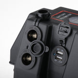 Maxbell Pack of 1 Portable Battery Box Carrier 12V Double USB Charger for Boat RV