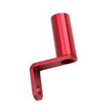 Max Maxb Motorcycle Rearview Side Mirror Extender Bar Bracket For Phone GPS Red