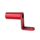 Max Maxb Motorcycle Rearview Side Mirror Extender Bar Bracket For Phone GPS Red