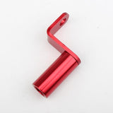 Max Maxb Motorcycle Rearview Side Mirror Extender Bar Bracket For Phone GPS Red