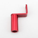 Max Maxb Motorcycle Rearview Side Mirror Extender Bar Bracket For Phone GPS Red