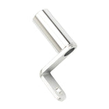 Max Maxb Motorcycle Rearview Side Mirror Extender Bar Bracket For Phone GPS Silver