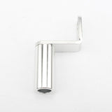 Max Maxb Motorcycle Rearview Side Mirror Extender Bar Bracket For Phone GPS Silver