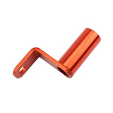 Max Maxb Motorcycle Rearview Side Mirror Extender Bar Bracket For Phone GPS Orange