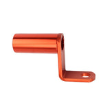 Max Maxb Motorcycle Rearview Side Mirror Extender Bar Bracket For Phone GPS Orange