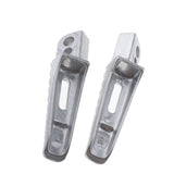 Maxbell Motorcycle CNC Front Footrests Footpeg Pedals For GSXR 600 750 06-18 Silver