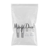 Maxbell Motorcycle CNC Front Footrests Footpeg Pedals For GSXR 600 750 06-18 Silver