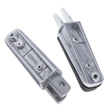 Maxbell Rear Passenger Footrests Foot pegs for Yamaha FZ6 FZR 600 FZS 600 TDM 900
