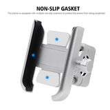 Max Maxb Universal Phone Holder Handlebar Mount Bracket Stand For Motorcycle Silver
