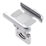 Max Maxb Universal Phone Holder Handlebar Mount Bracket Stand For Motorcycle Silver