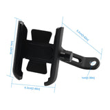 Max Maxb Motorcycle Holder Scooter Stand Mount Bracket Fits for Mobile Phone GPS