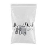 Max Maxb Motorcycle Handlebar Aluminium USB Charging Mobile Phone Holder GPS - Silver