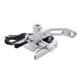 Max Maxb Motorcycle Handlebar Aluminium USB Charging Mobile Phone Holder GPS - Silver