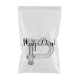 Maxbell Marine Boat Sail Anchor Chain Rigging D Shackle Pin 304 Stainless Steel 14mm