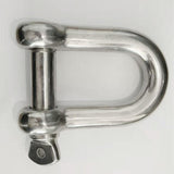 Maxbell Marine Boat Sail Anchor Chain Rigging D Shackle Pin 304 Stainless Steel 16mm