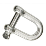 Maxbell Marine Boat Sail Anchor Chain Rigging D Shackle Pin 304 Stainless Steel 18mm