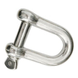 Maxbell Marine Boat Sail Anchor Chain Rigging D Shackle Pin 304 Stainless Steel 18mm