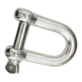 Maxbell Marine Boat Sail Anchor Chain Rigging D Shackle Pin 304 Stainless Steel 18mm