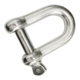 Maxbell Marine Boat Sail Anchor Chain Rigging D Shackle Pin 304 Stainless Steel 20mm