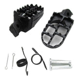 Maxbell 2 Aluminium Foot Pegs for Yamaha TW200 PW50 PW80 TTR90 TTR90E pit dirt bike