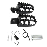 Maxbell 2 Aluminium Foot Pegs for Yamaha TW200 PW50 PW80 TTR90 TTR90E pit dirt bike