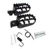 Maxbell 2 Aluminium Foot Pegs for Yamaha TW200 PW50 PW80 TTR90 TTR90E pit dirt bike