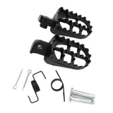 Maxbell 2 Aluminium Foot Pegs for Yamaha TW200 PW50 PW80 TTR90 TTR90E pit dirt bike