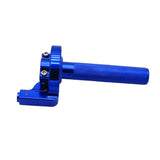Maxbell 1/4 Turn 7/8" CNC Throttle Tube Handle Twist Grip for Honda CR CRF XR Blue