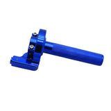 Maxbell 1/4 Turn 7/8" CNC Throttle Tube Handle Twist Grip for Honda CR CRF XR Blue