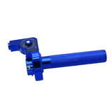 Maxbell 1/4 Turn 7/8" CNC Throttle Tube Handle Twist Grip for Honda CR CRF XR Blue
