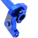 Maxbell 1/4 Turn 7/8" CNC Throttle Tube Handle Twist Grip for Honda CR CRF XR Blue