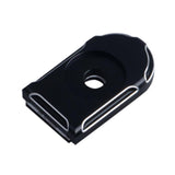 Maxbell Black Rear Fender Seat Bolt Tab Screw Mount Knob Cover For Harley Black 2