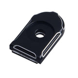 Maxbell Black Rear Fender Seat Bolt Tab Screw Mount Knob Cover For Harley Black 2